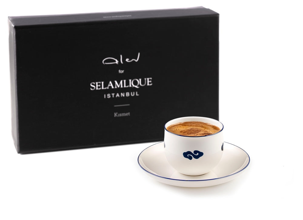 Alev for Selamlique Kısmet Türk Kahvesi Fincanları
