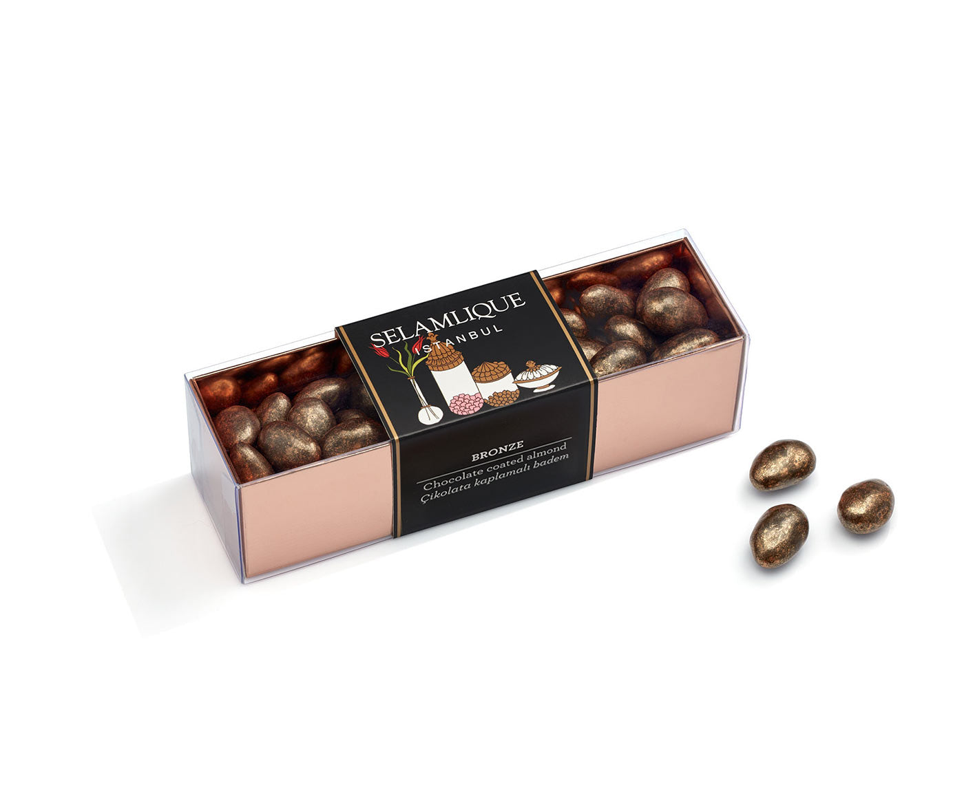 Bronz Çikolatalı Badem Draje 250g