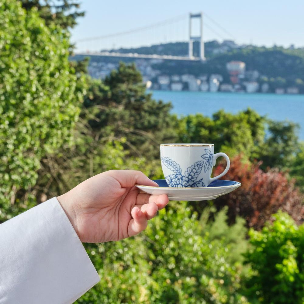 2'li Toile Türk Kahvesi Fincanları